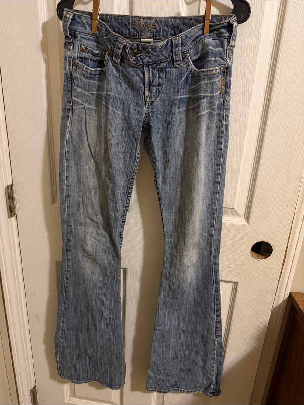 Silver Jeans Light Blue Flared Jeans